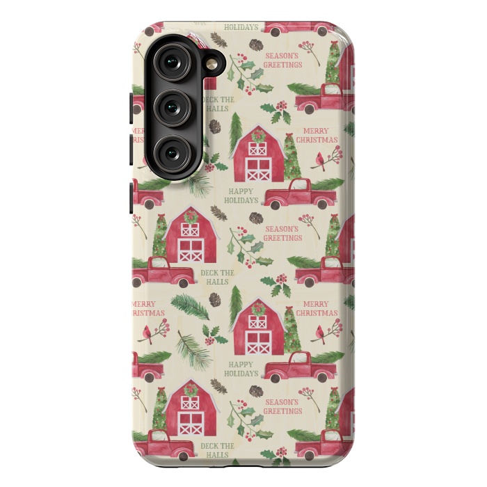 Galaxy S23 Plus StrongFit Home for the Holidays by Noonday Design