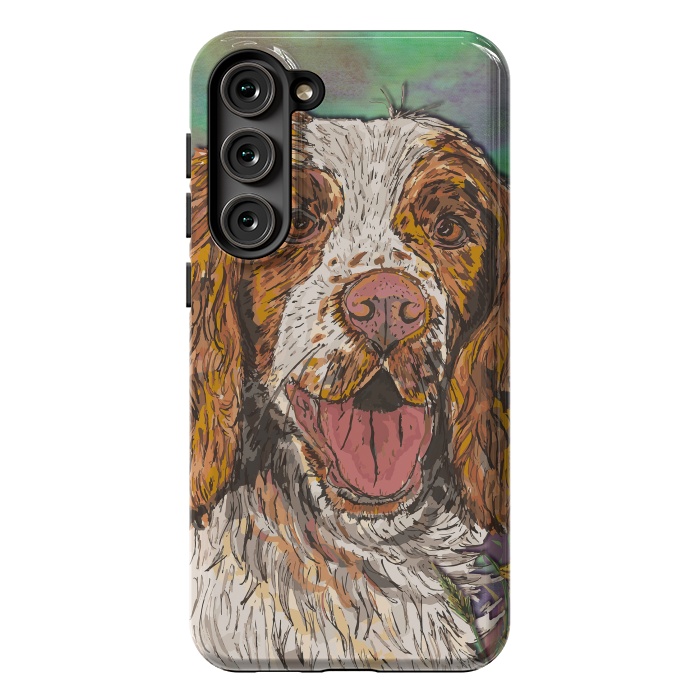 Galaxy S23 Plus StrongFit Spaniel by Lotti Brown