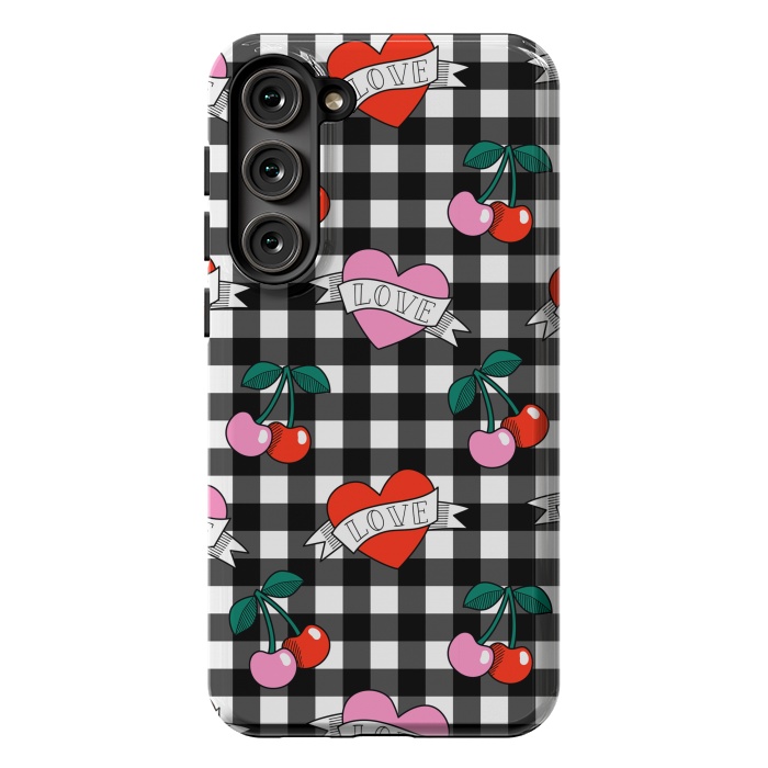 Galaxy S23 Plus StrongFit Love heart by Laura Grant