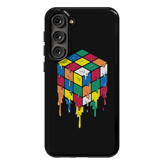 Galaxy S23 Plus StrongFit Rubiks Cube by Coffee Man