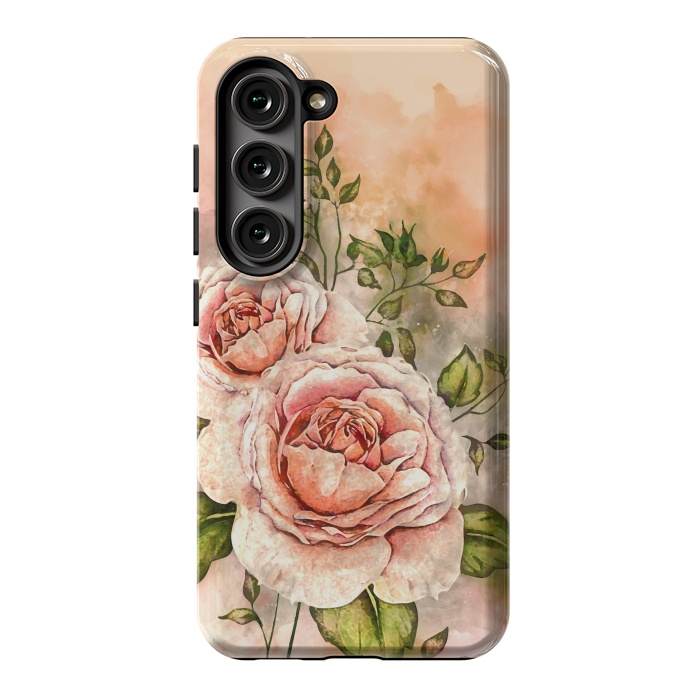 Galaxy S23 StrongFit Behind The Rose by Creativeaxle