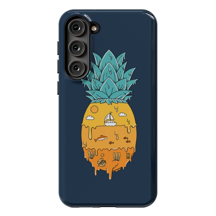 Galaxy S23 Plus StrongFit Pineapple Landscape by Coffee Man