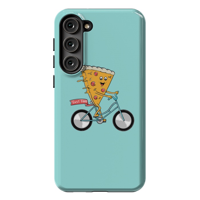 Galaxy S23 Plus StrongFit Pizza Fast Food by Coffee Man