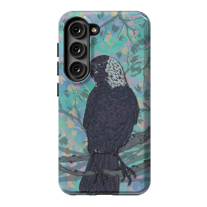 Galaxy S23 StrongFit Forever Jackdaw by Lotti Brown