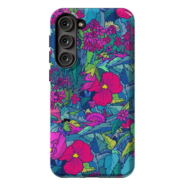 Galaxy S23 Plus StrongFit Summer flowers by Steve Wade (Swade)