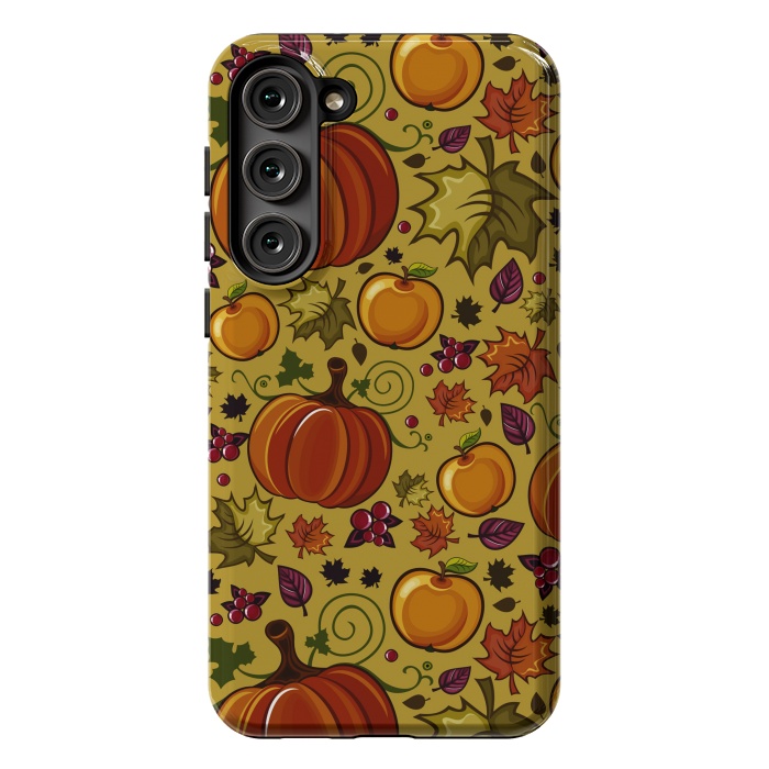 Galaxy S23 Plus StrongFit Pumpkin, Autumn Rich Pumpkin by ArtsCase