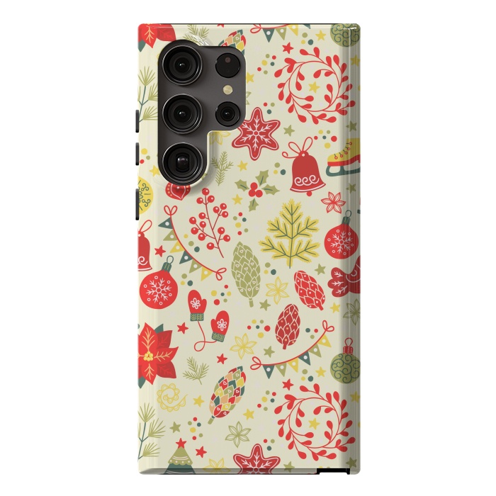 Galaxy S23 Ultra StrongFit Beautiful bells for christmas by ArtsCase
