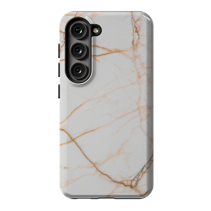 Galaxy S23 StrongFit Gold marble by Winston