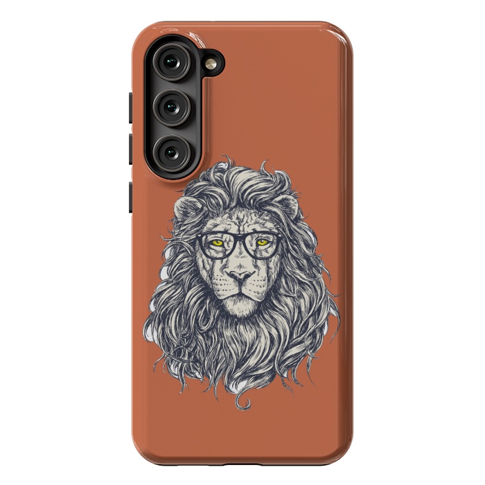 Galaxy S23 Plus StrongFit Hipster Lion by Winston