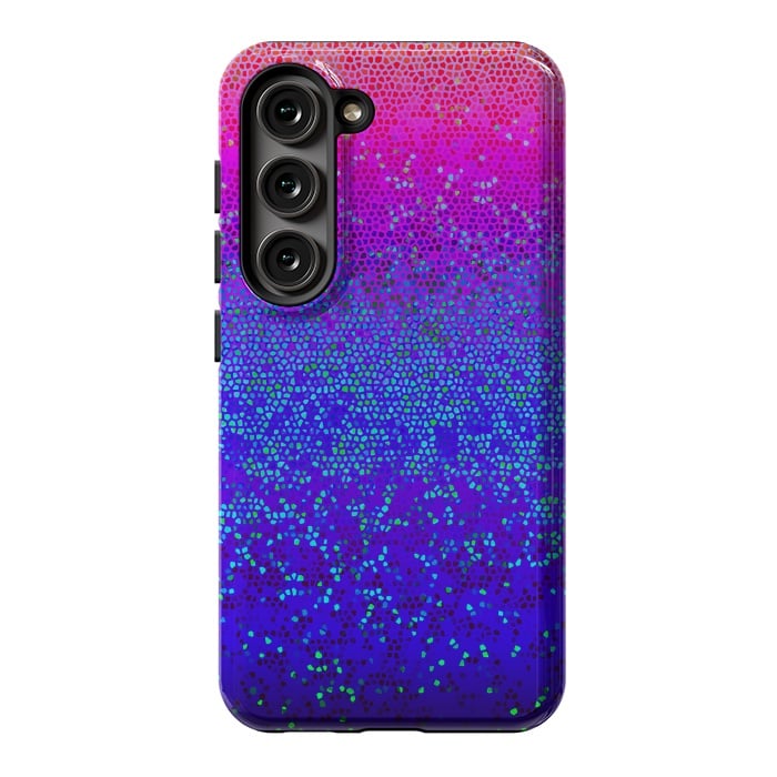 Galaxy S23 StrongFit Glitter Star Dust G248 by Medusa GraphicArt