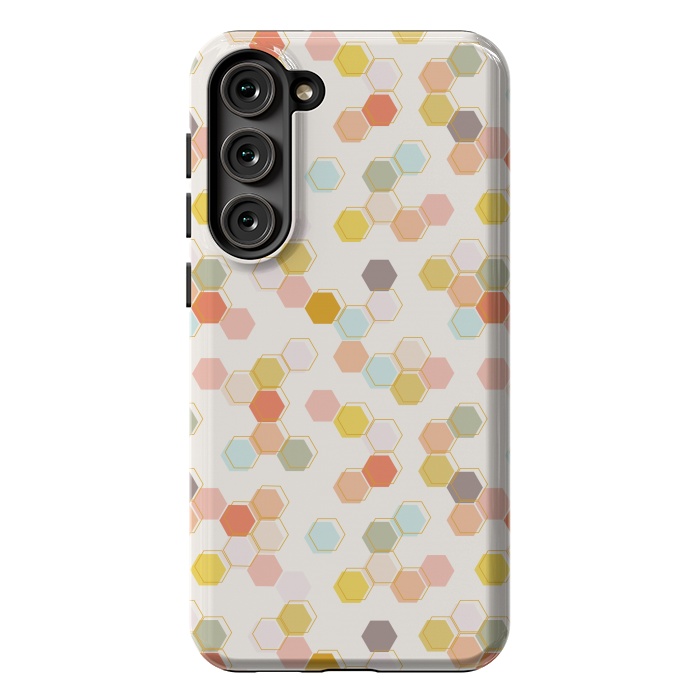 Galaxy S23 Plus StrongFit Honeycomb by Melissa Lee