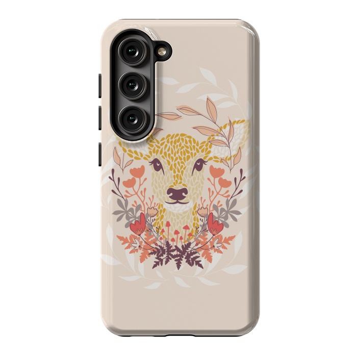 Galaxy S23 StrongFit Oh Deer by Melissa Lee