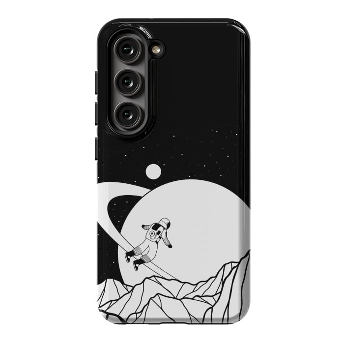 Galaxy S23 StrongFit Space walk (black and white) by Steve Wade (Swade)