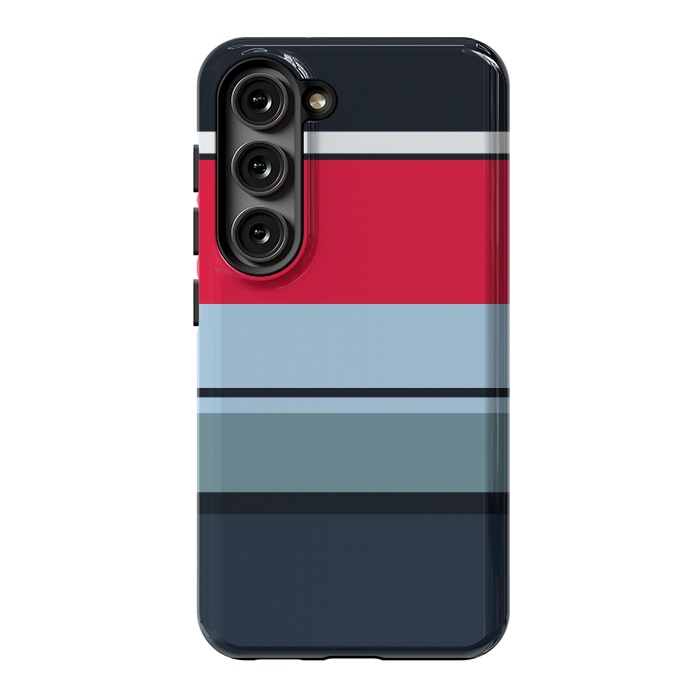 Galaxy S23 StrongFit Casual Reflective Striped by TMSarts
