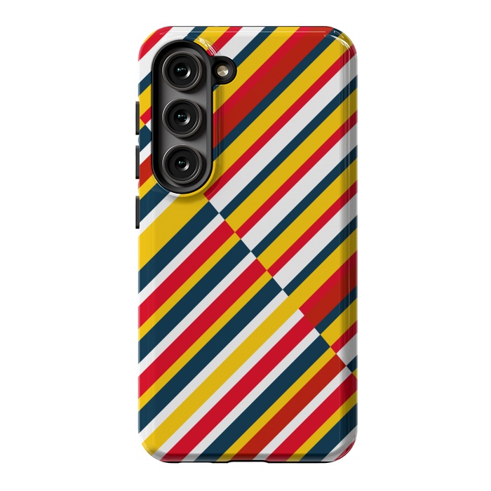 Galaxy S23 StrongFit Bohemian Striped by TMSarts