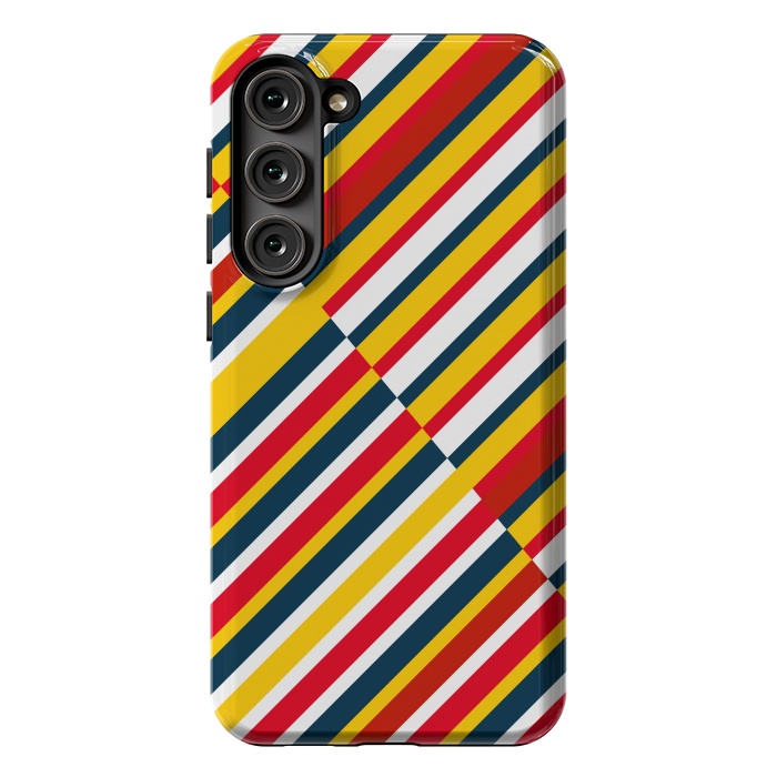 Galaxy S23 Plus StrongFit Bohemian Striped by TMSarts