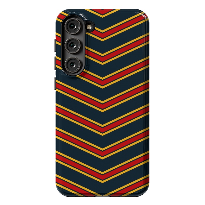 Galaxy S23 Plus StrongFit Reflective Chevrons by TMSarts
