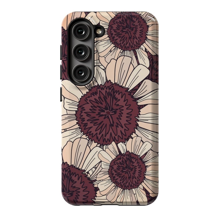 Galaxy S23 StrongFit Autumn flowers by Steve Wade (Swade)