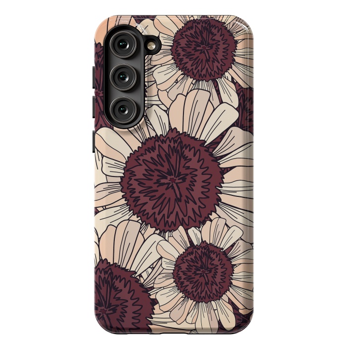 Galaxy S23 Plus StrongFit Autumn flowers by Steve Wade (Swade)