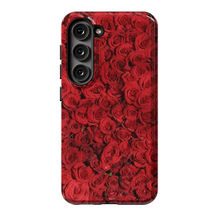 Galaxy S23 StrongFit Red Roses by Winston