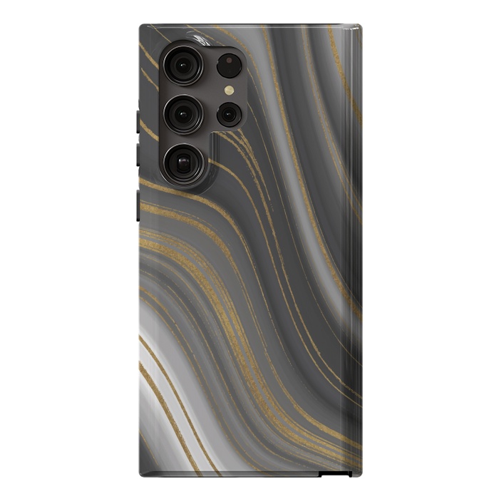Galaxy S23 Ultra StrongFit Liquid Marble by ArtsCase