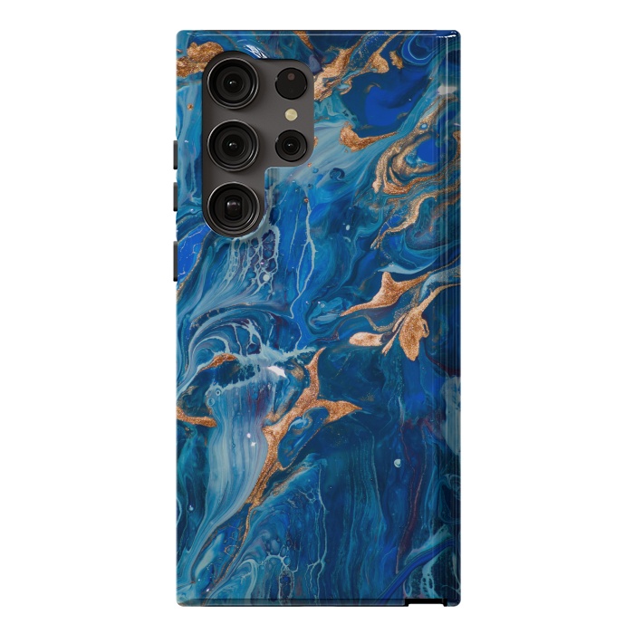 Galaxy S23 Ultra StrongFit Marble IV by ArtsCase