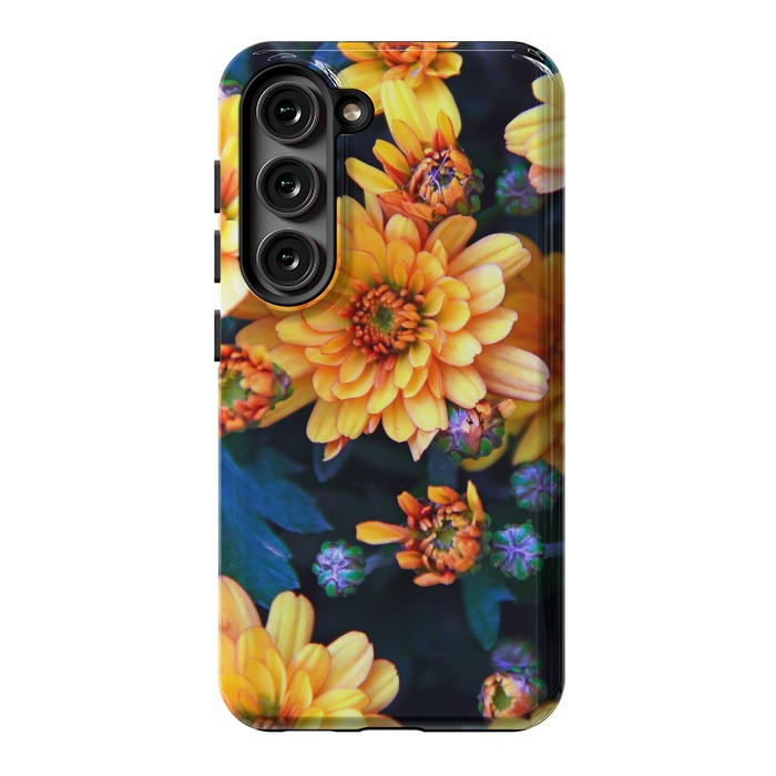 Galaxy S23 StrongFit Chrysanthemums by Winston