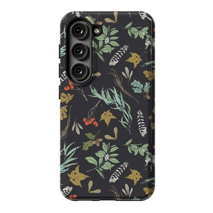 Galaxy S23 StrongFit Boho vintage nature by Mmartabc