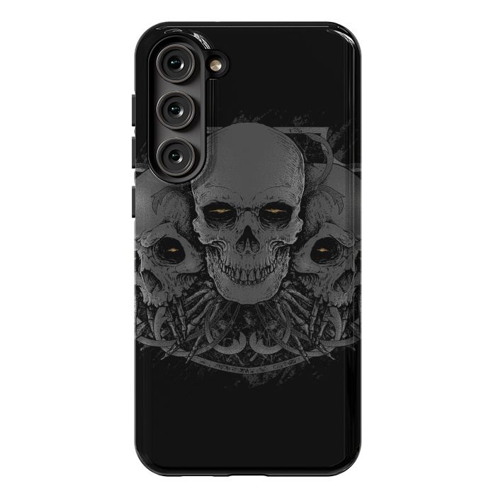 Galaxy S23 Plus StrongFit 3 Skull by Afif Quilimo