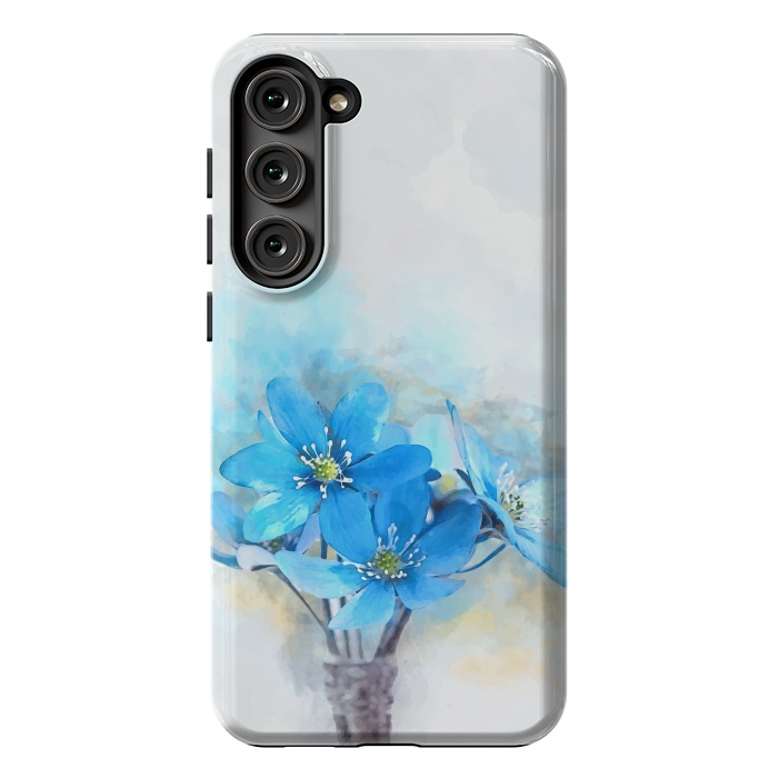 Galaxy S23 Plus StrongFit Summer Blue by Creativeaxle