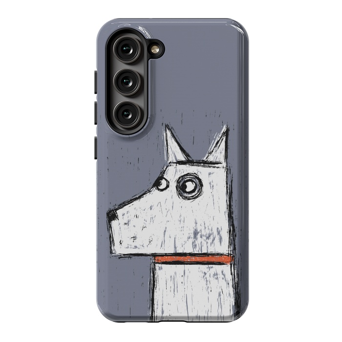 Galaxy S23 StrongFit Arthur Dog by Nic Squirrell