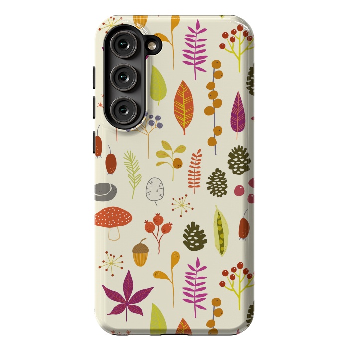 Galaxy S23 Plus StrongFit Autumn Nature Bits by Nic Squirrell