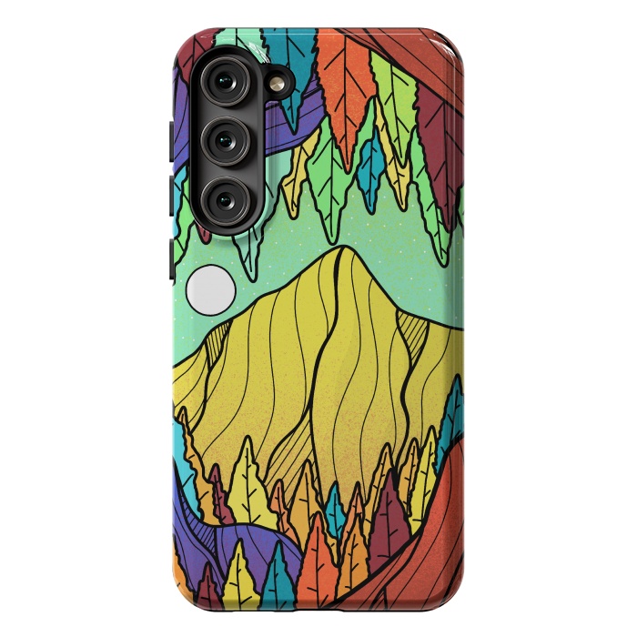 Galaxy S23 Plus StrongFit The forest cave by Steve Wade (Swade)