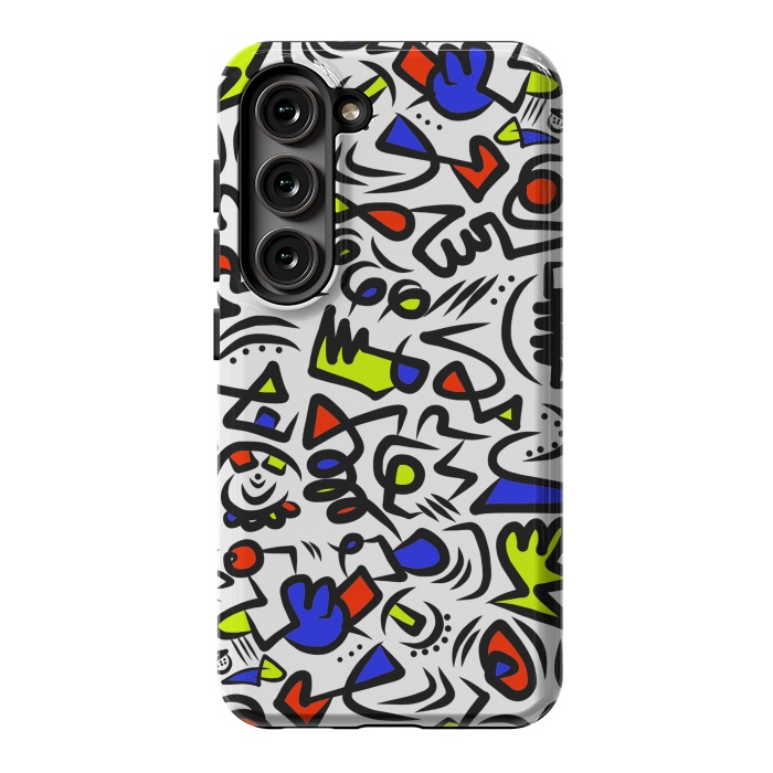 Galaxy S23 StrongFit Mondrian Abstract by Hanny Agustine