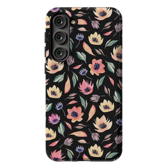 Galaxy S23 Plus StrongFit Floral pattern by Julia Badeeva
