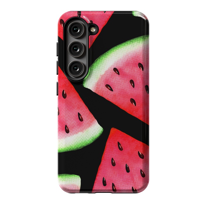 Galaxy S23 StrongFit Watermelon by Julia Badeeva