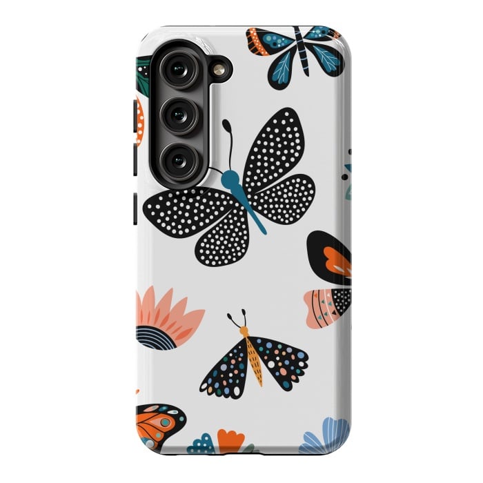 Galaxy S23 StrongFit butterflies c by haroulita