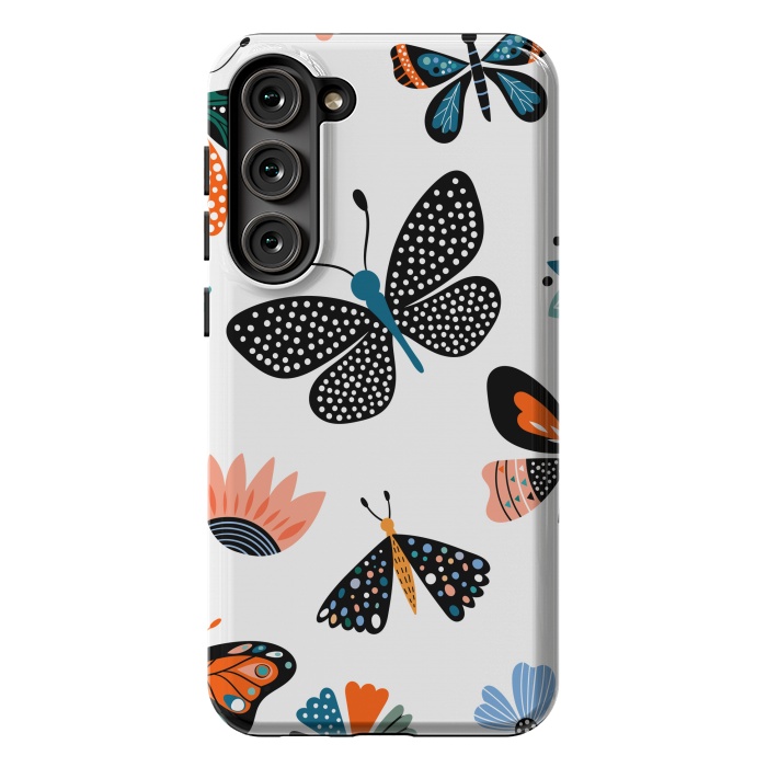 Galaxy S23 Plus StrongFit butterflies c by haroulita