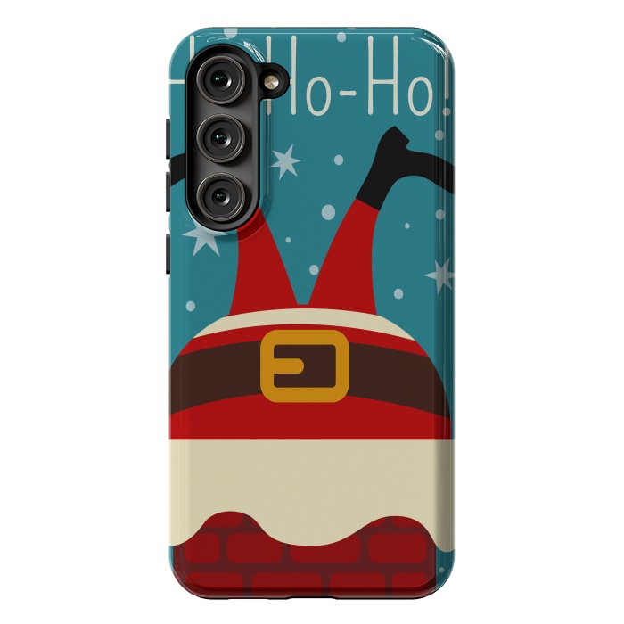 Galaxy S23 Plus StrongFit cute funny santa by haroulita