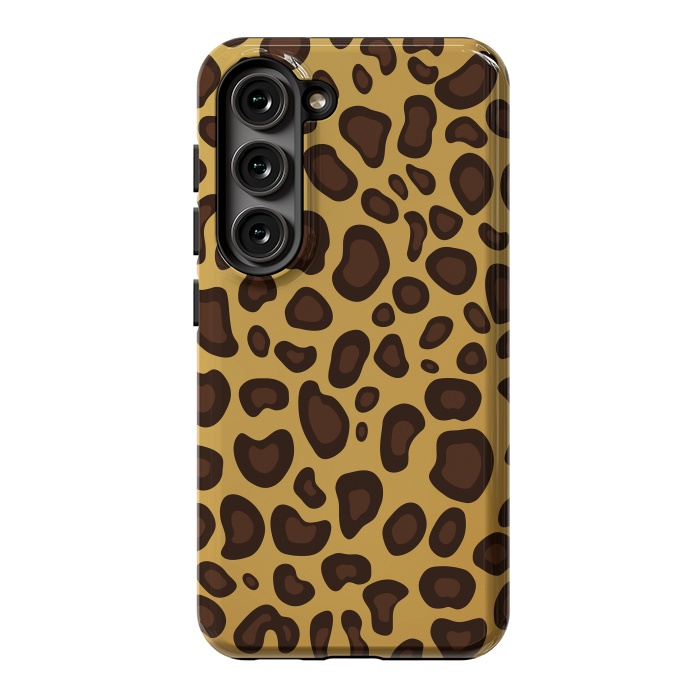 Galaxy S23 StrongFit animal print leopard by haroulita