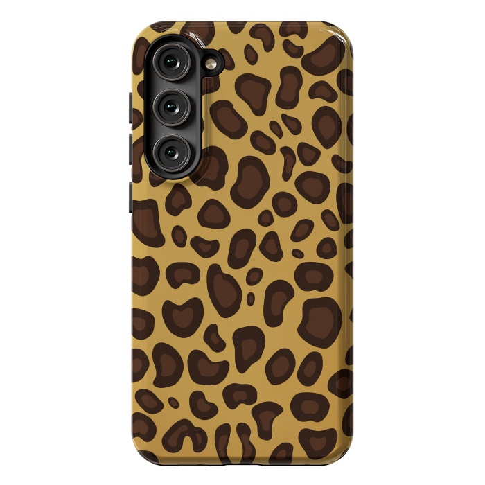 Galaxy S23 Plus StrongFit animal print leopard by haroulita
