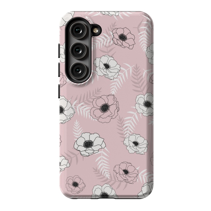 Galaxy S23 StrongFit Anemone by Jms