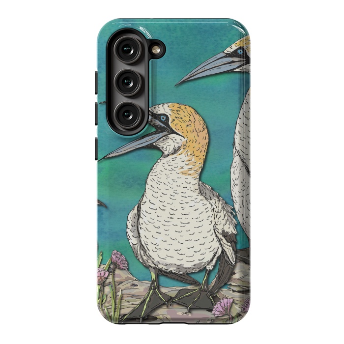 Galaxy S23 StrongFit Gannet Chat by Lotti Brown