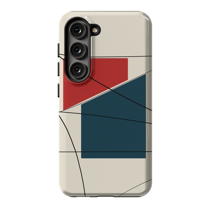 Galaxy S23 StrongFit Cut Block by Creativeaxle