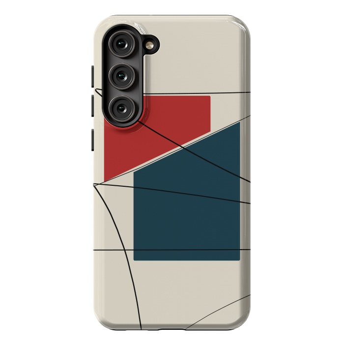 Galaxy S23 Plus StrongFit Cut Block by Creativeaxle