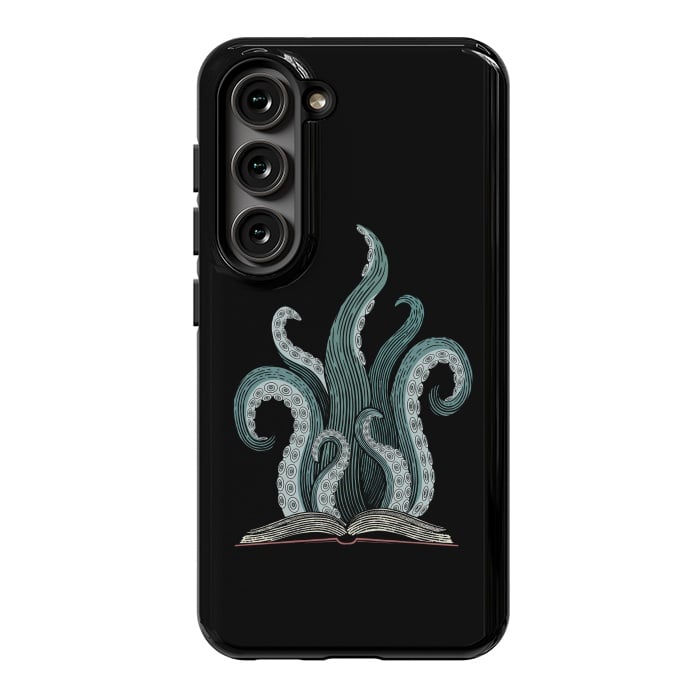Galaxy S23 StrongFit tentacle book by Laura Nagel