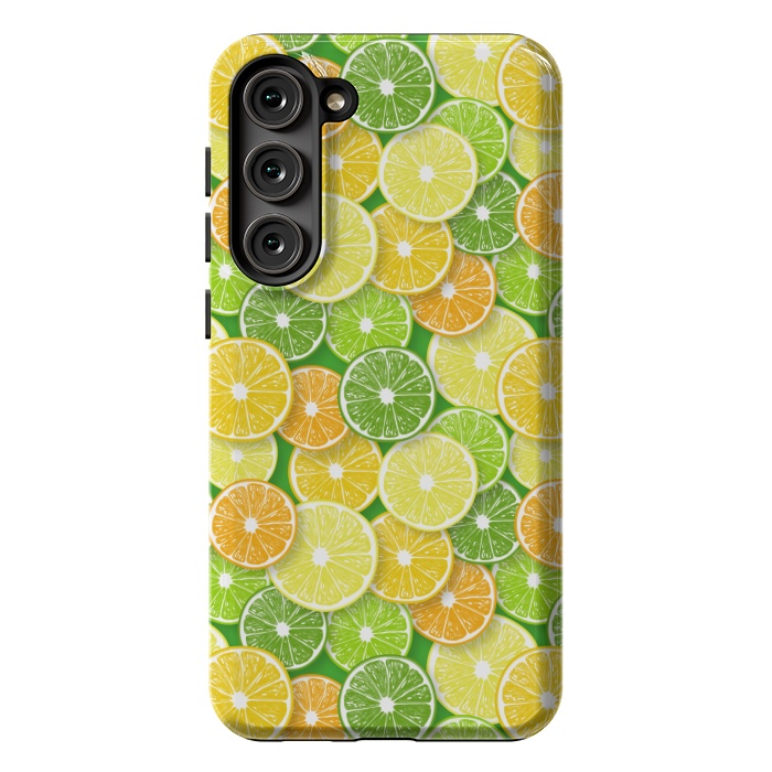 Galaxy S23 Plus StrongFit Citrus fruit slices 2 by Katerina Kirilova