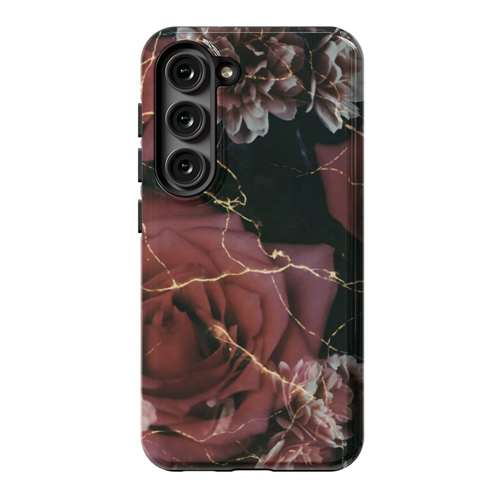 Galaxy S23 StrongFit Aesthetic roses by Jms