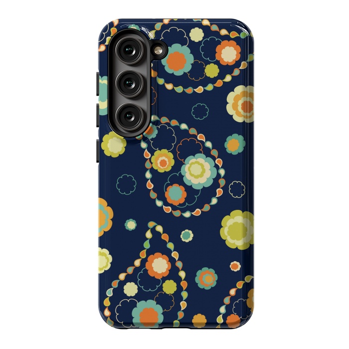 Galaxy S23 StrongFit ethnic floral print  4 by MALLIKA