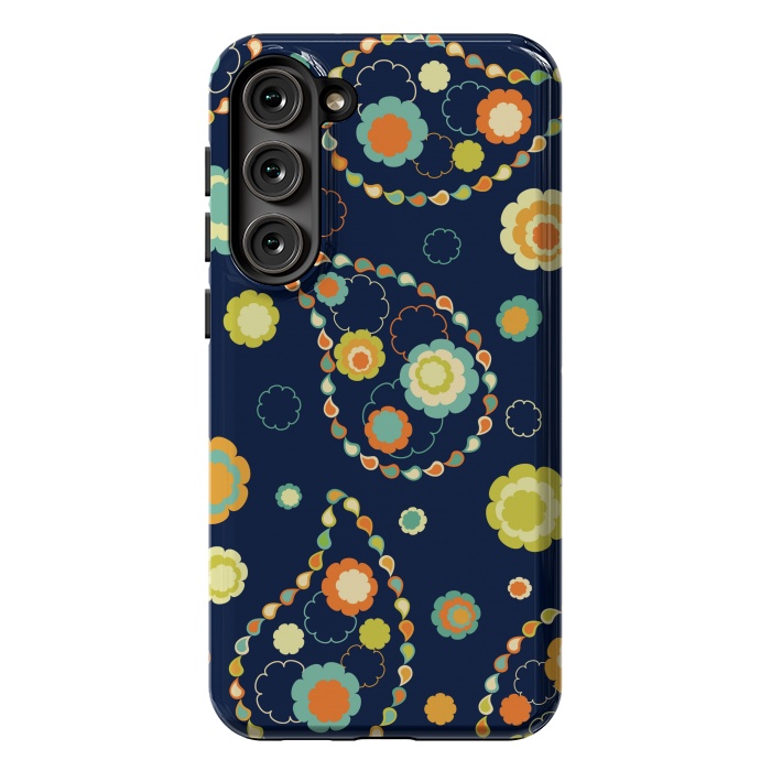 Galaxy S23 Plus StrongFit ethnic floral print  4 by MALLIKA